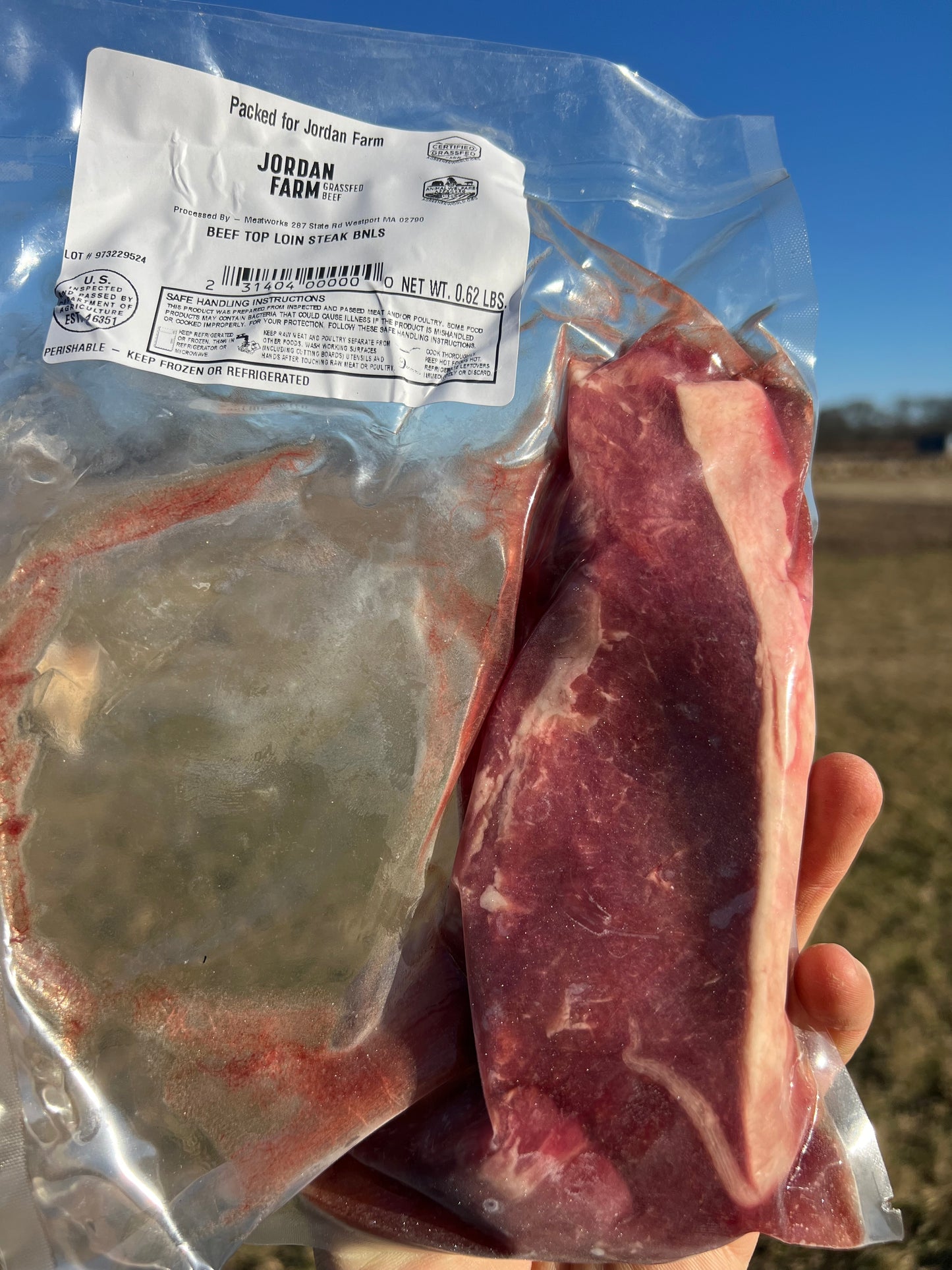 Steak, Strip Top Loin