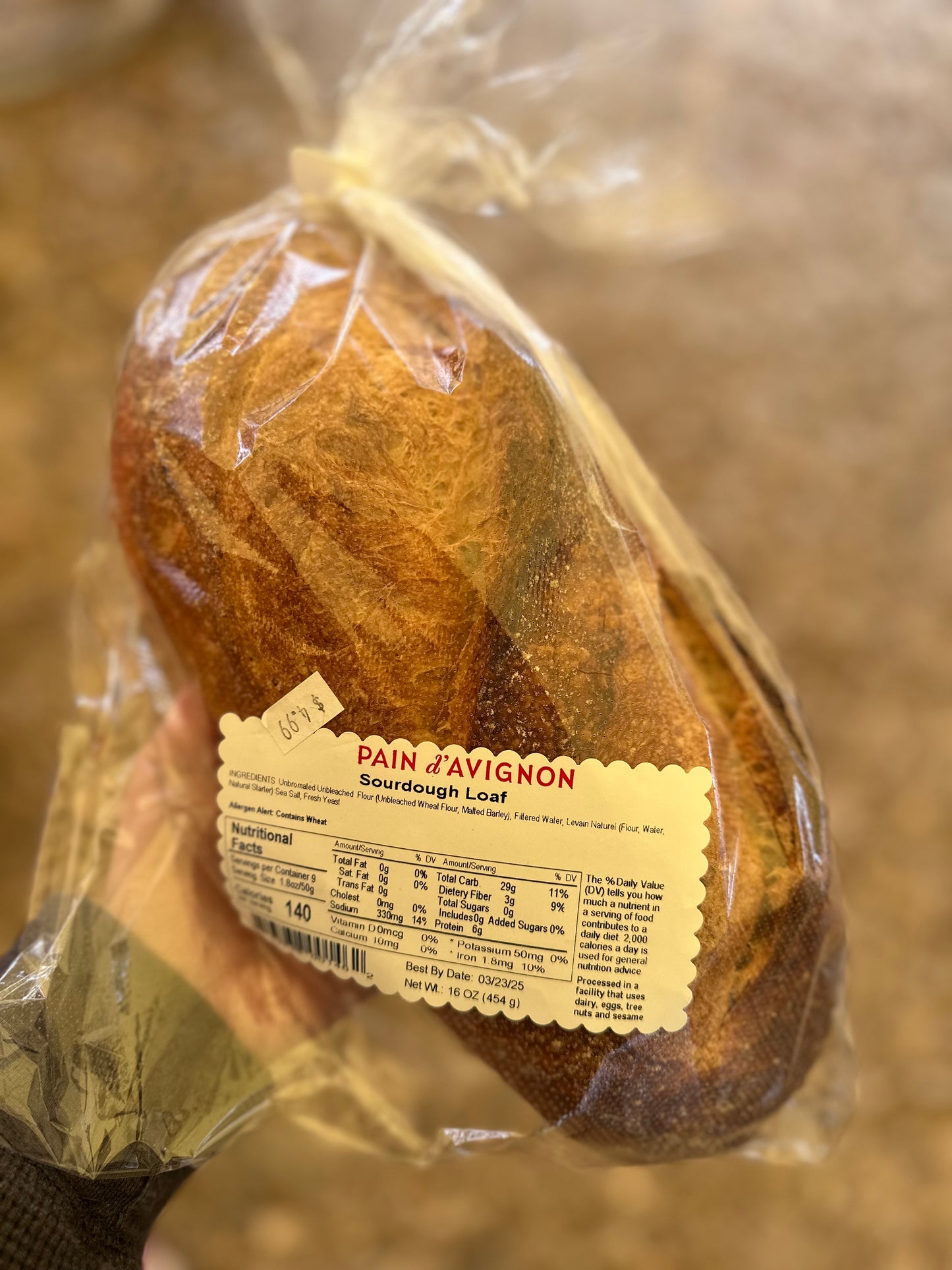 Sourdough Long Loaf