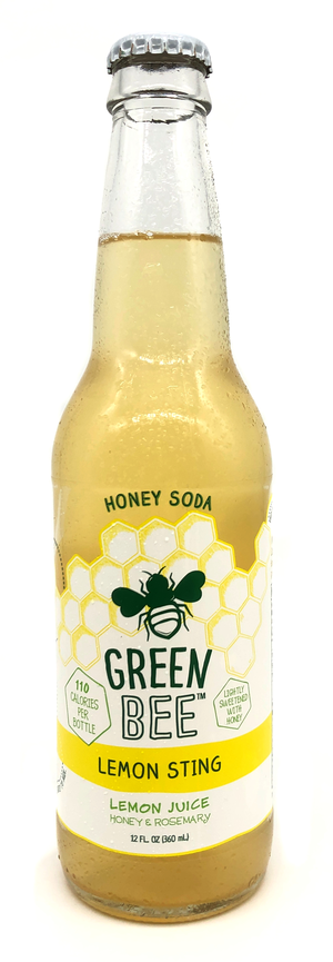 Green Bee Lemon Sting Honey Soda