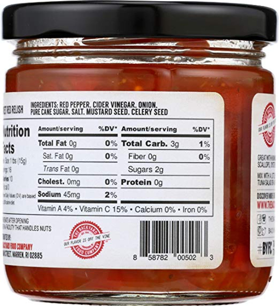 Relish, Sweet Red Pepper