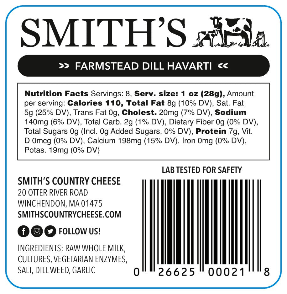 Havarti, Dill