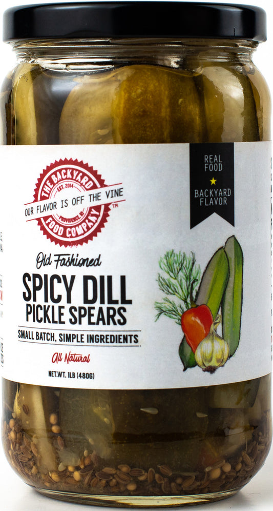 Pickles, Spicy Dill Spears